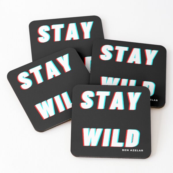 Item preview, stay wild ben azelart designed and sold by RealityMart.