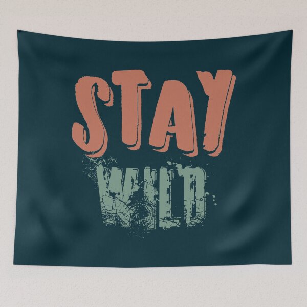 Item preview, stay wild Lightweight Hoodie   designed and sold by RealityMart.