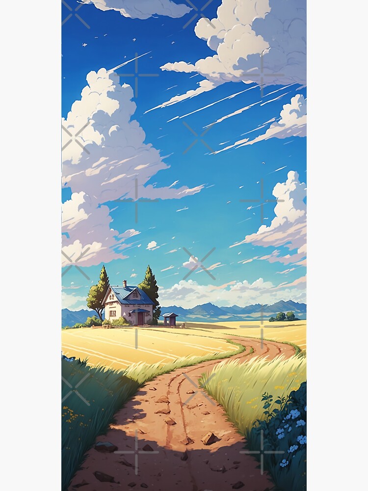 Anime, Path, Evening, Countryside, Original, HD wallpaper | Peakpx