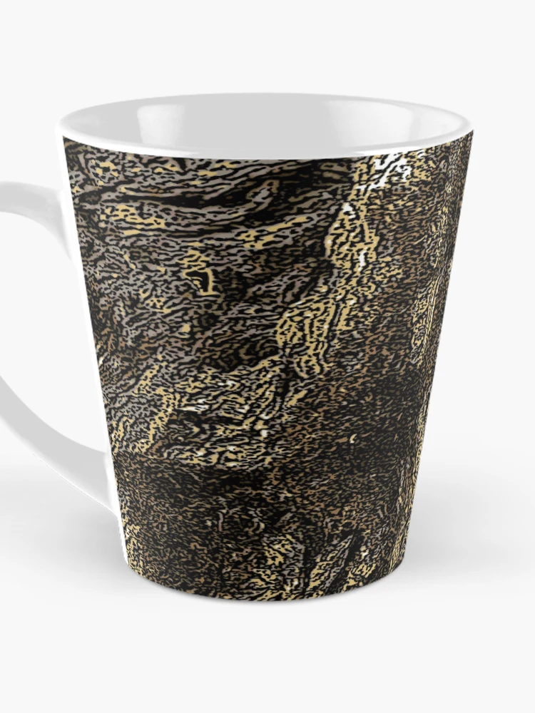 Thumbnail 3 of 4, Coffee Mug, Tree Texture Reworked designed and sold by Honey Myrtle Studio.