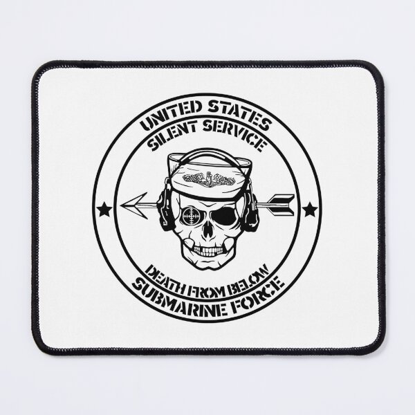 Item preview, US Submarine Force Death from Below Silent Service Black designed and sold by MadMando.