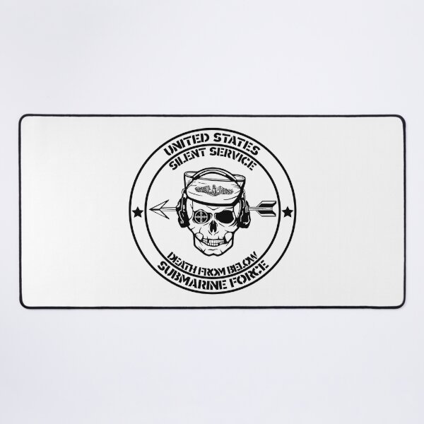 Item preview, US Submarine Force Death from Below Silent Service Black designed and sold by MadMando.