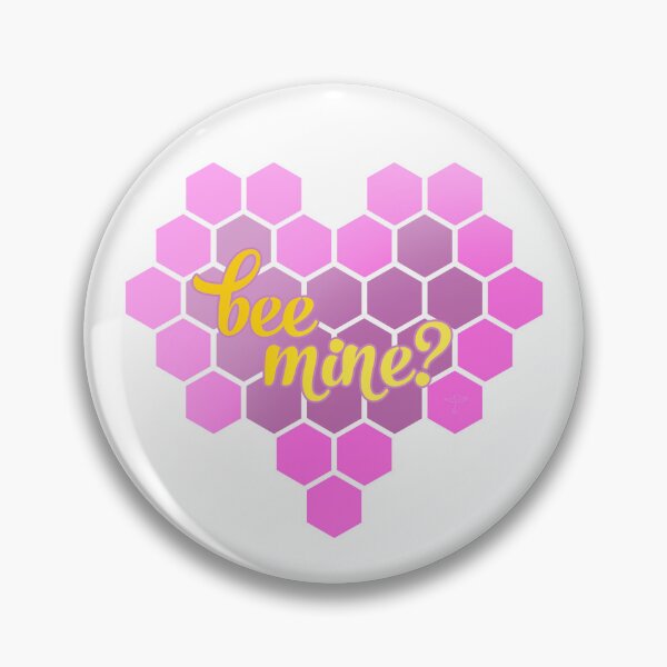 Item preview, Bee Mine? Honeycomb Heart designed and sold by DeStoya.