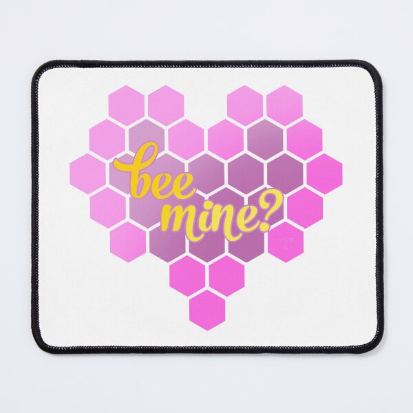 Item preview, Bee Mine? Honeycomb Heart designed and sold by DeStoya.