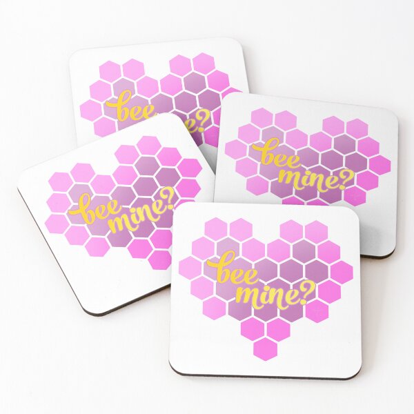 Item preview, Bee Mine? Honeycomb Heart designed and sold by DeStoya.