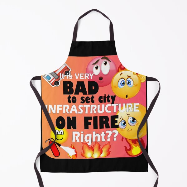 Item preview, Do Not Set the City on Fire designed and sold by TeeZine.