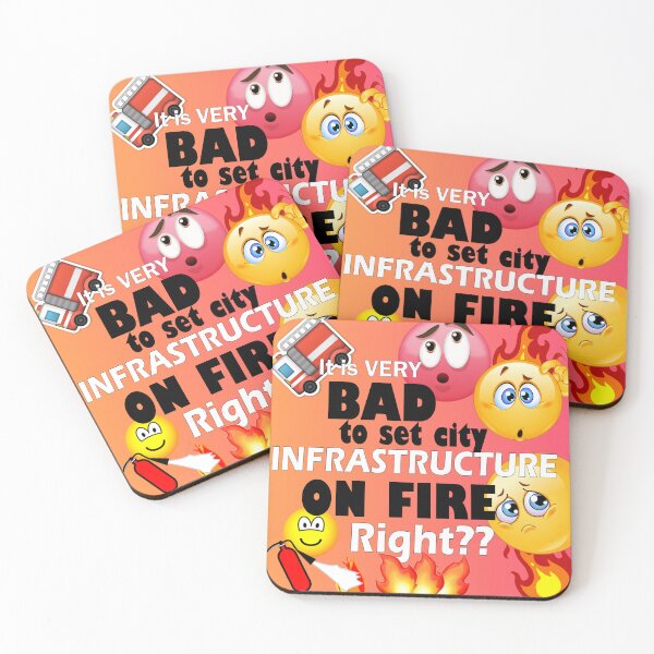 Item preview, Do Not Set the City on Fire designed and sold by TeeZine.
