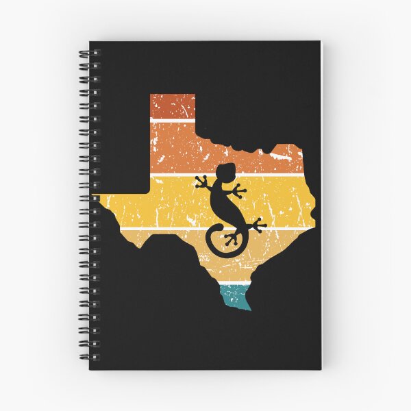 Item preview, Retro Gecko Texas  designed and sold by CritterStickers.