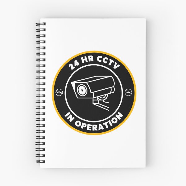 Item preview, 24 HR CCTV In Operation Security Camera Warning  designed and sold by GSquaredDesigns.