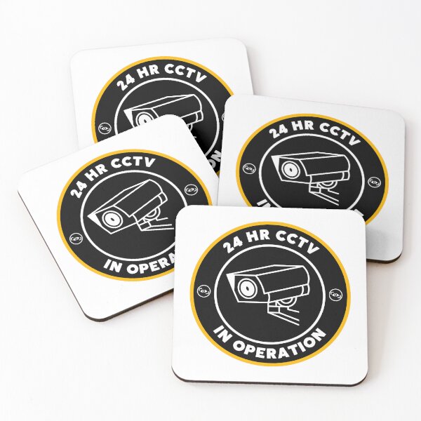 Item preview, 24 HR CCTV In Operation Security Camera Warning  designed and sold by GSquaredDesigns.