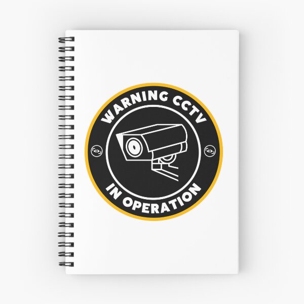 Item preview, Warning CCTV In Operation Security Camera Under Surveillance designed and sold by GSquaredDesigns.