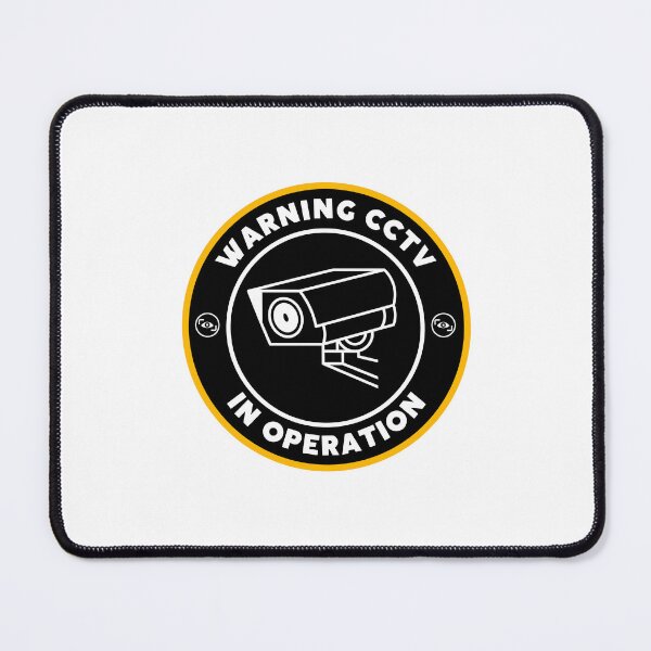 Item preview, Warning CCTV In Operation Security Camera Under Surveillance designed and sold by GSquaredDesigns.