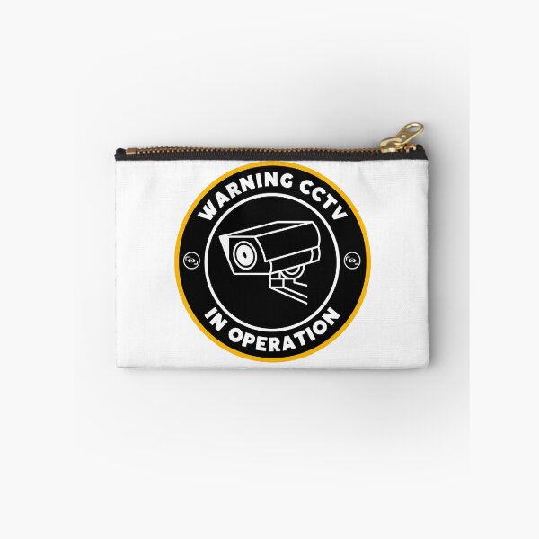 Item preview, Warning CCTV In Operation Security Camera Under Surveillance designed and sold by GSquaredDesigns.