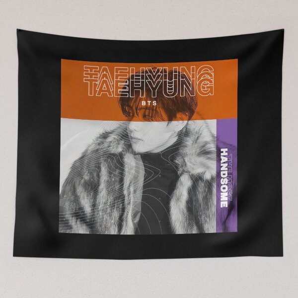 Item preview, Taehyung Black & White designed and sold by dyeaday.