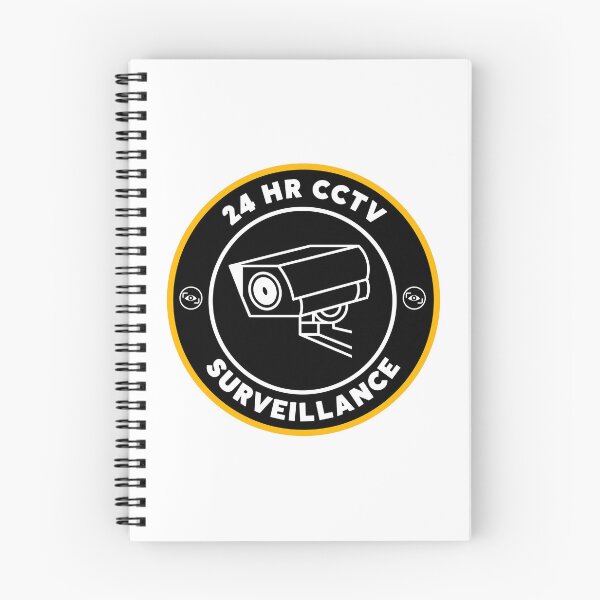 Item preview, 24 HR CCTV Surveillance Security Video Camera Warning  designed and sold by GSquaredDesigns.