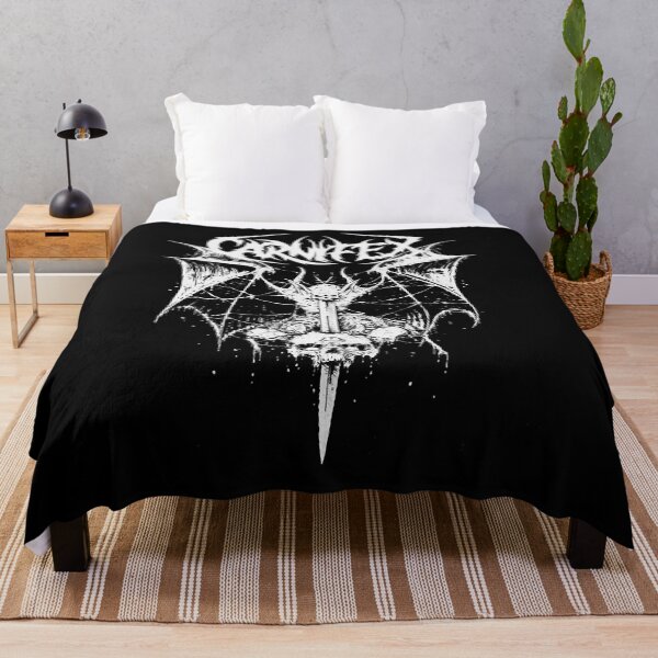 Item preview, Six Feet Closer to Hell Metal Band Gift Fan designed and sold by Sophiaood.