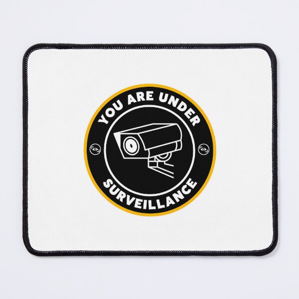 Item preview, You Are Under Surveillance Security Video Camera Warning  designed and sold by GSquaredDesigns.