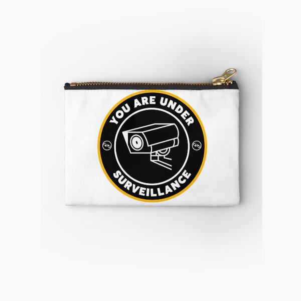 Item preview, You Are Under Surveillance Security Video Camera Warning  designed and sold by GSquaredDesigns.