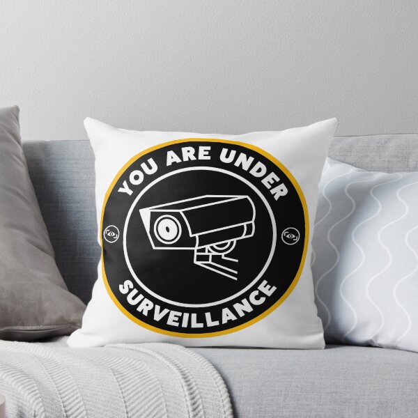 Item preview, You Are Under Surveillance Security Video Camera Warning  designed and sold by GSquaredDesigns.