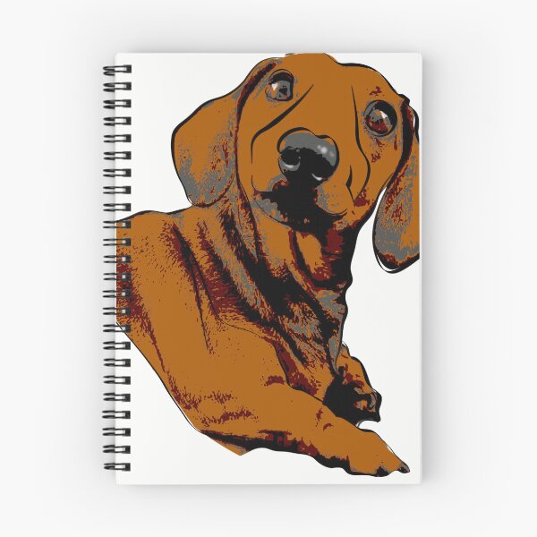 Item preview, Surprised Doxie (Dachshund) - Stencil designed and sold by Littleviews.
