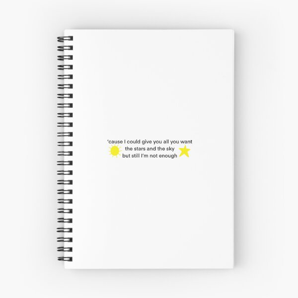 Item preview, Yours by Conan Gray 'cause I could give you all you want, the stars and the sky but still I'm not enough designed and sold by Isabella Kate.