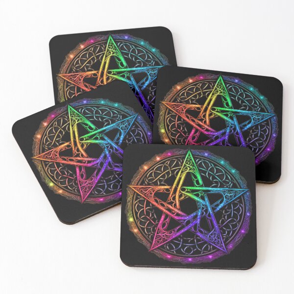 Item preview, Colorful Five Pointed Star (Pentagram)  designed and sold by Dragonstrom.