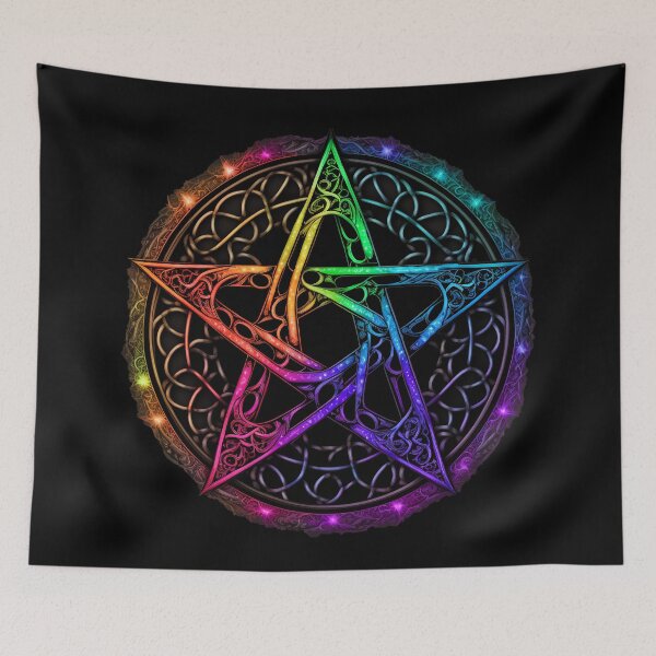 Item preview, Colorful Five Pointed Star (Pentagram)  designed and sold by Dragonstrom.