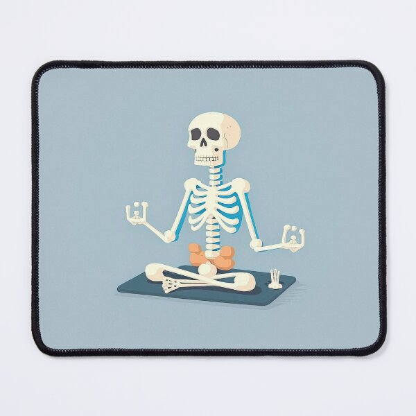 Item preview, Meditating Skeleton designed and sold by duke818.
