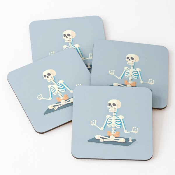 Item preview, Meditating Skeleton designed and sold by duke818.