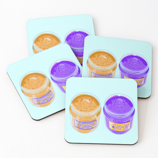 Item preview, Crunchy Cat and Jelly Pup Jars  designed and sold by Meo7643.