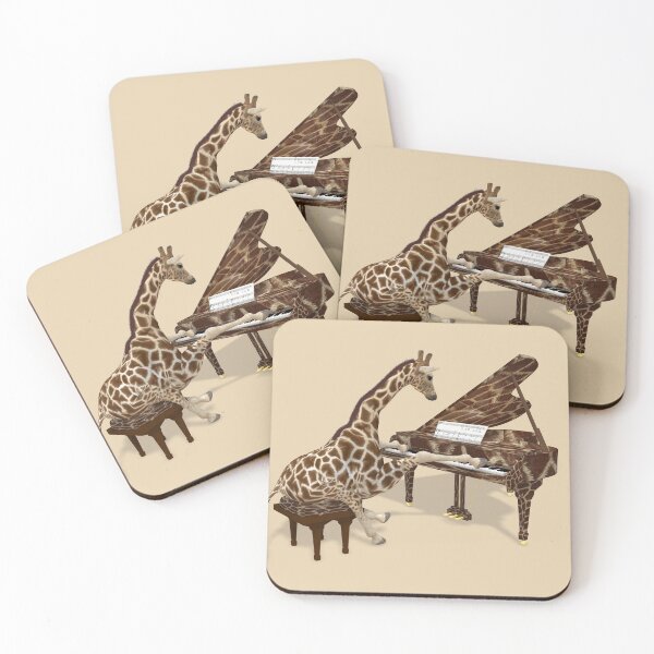 Aperçu de l'œuvre Girafe musicale créée et vendue par Mythos57.