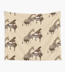 Musical Giraffe Wall Tapestry