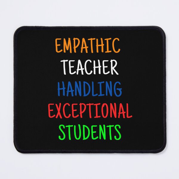 Item preview, Empathic Teacher Handling Exceptional Students; World Autism Day designed and sold by Rechtop.