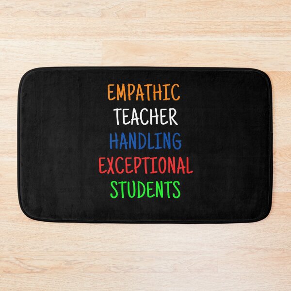 Item preview, Empathic Teacher Handling Exceptional Students; World Autism Day designed and sold by Rechtop.
