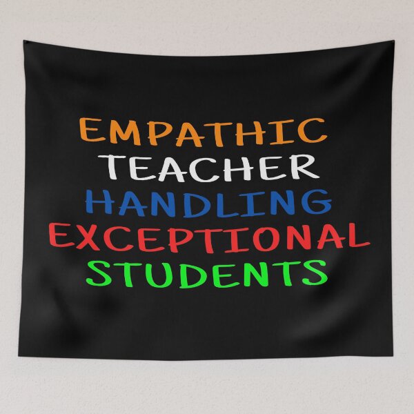 Item preview, Empathic Teacher Handling Exceptional Students; World Autism Day designed and sold by Rechtop.