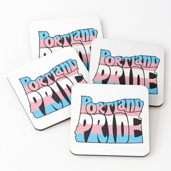 Item preview, Portland Pride Festival - Trans - Oregon Silhouette  designed and sold by LaLunaWinters.