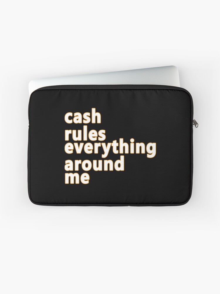 Housse D Ordinateur Wu Tang Creme Rap Musique Citation Par Untagged Shop Redbubble