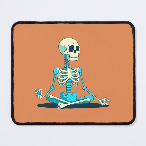 Item preview, Meditating Skeleton designed and sold by duke818.