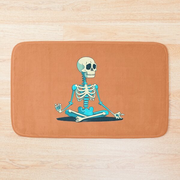 Item preview, Meditating Skeleton designed and sold by duke818.