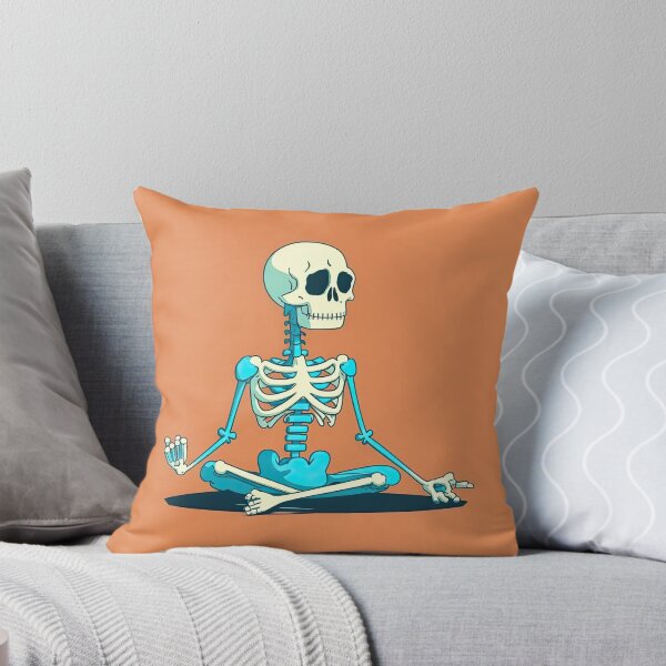 Item preview, Meditating Skeleton designed and sold by duke818.