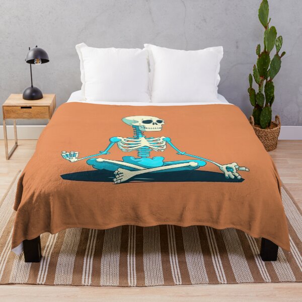 Item preview, Meditating Skeleton designed and sold by duke818.