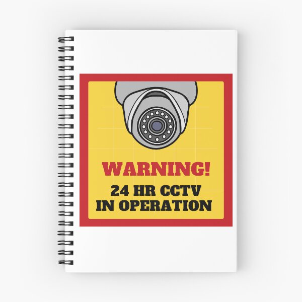 Item preview, 24 HR CCTV In Operation Security Camera Warning  designed and sold by GSquaredDesigns.