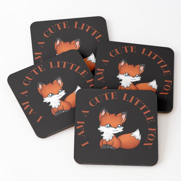 Item preview, I Am A Cute Little Fox designed and sold by Kai Wen Designs.