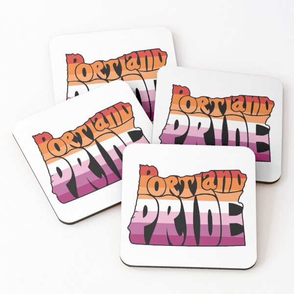 Item preview, Portland Pride Festival - Lesbian - Oregon Silhouette  designed and sold by LaLunaWinters.