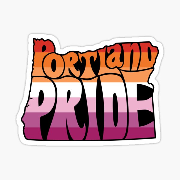 Pansexual Pride Sticker  Portland Oregon Souvenirs & Gifts
