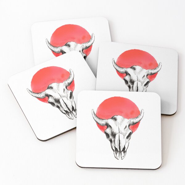 Item preview, Bison skull designed and sold by AlexBlackSea.
