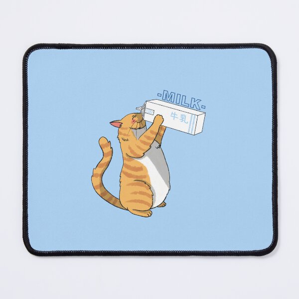 Item preview, Funny Standing Tabby Cat Drink Milk designed and sold by Lieruft.
