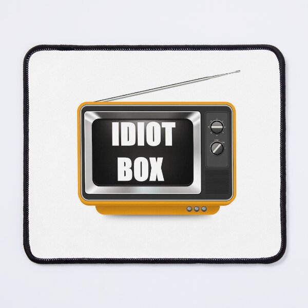 Item preview, Old school portable television, the idiot box designed and sold by ThundRDownunder.