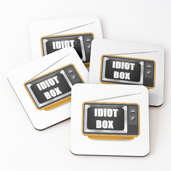 Item preview, Old school portable television, the idiot box designed and sold by ThundRDownunder.