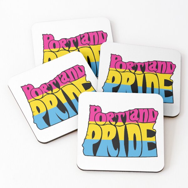 Item preview, Portland Pride Festival - Pansexual - Oregon Silhouette  designed and sold by LaLunaWinters.